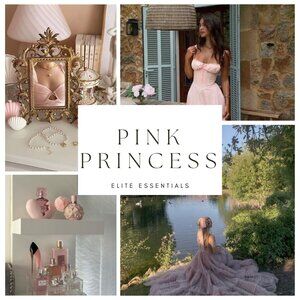 Pink Princess clothes and jewelry Aesthetic Mystery Box New and Used 3 items